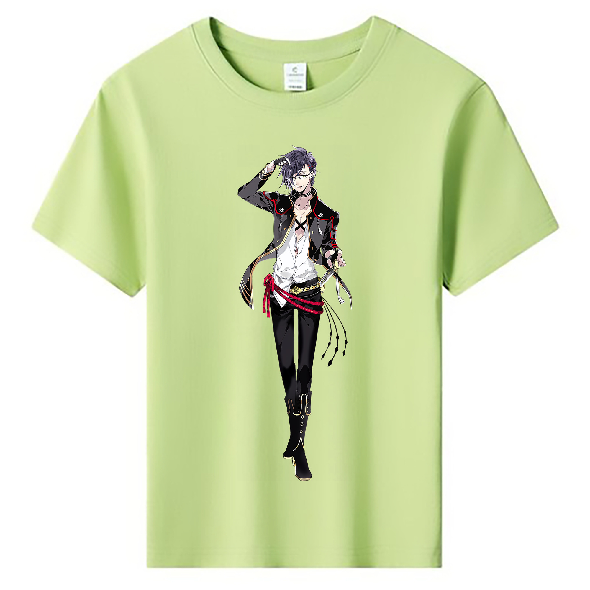 （画像用） 刀剣乱舞 Touken Ranbu 綿100％キッズTシャツ（フロントプリント）